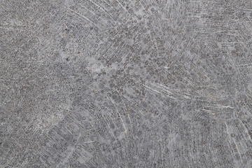 Scratch on cement for pattern