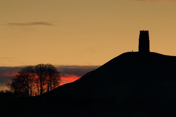 Glastonbury Tor at Dawn © petermillar