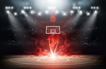 Obraz premium Basketball arena