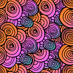 Seamless circle background