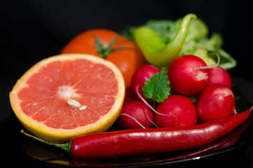 fruits and vegetables