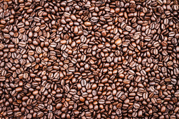 roasted coffee beans, can be used as a background