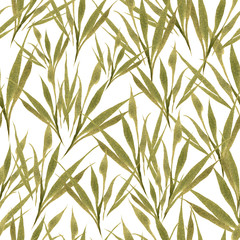 Seamless hand drawn pattern, watercolor painting