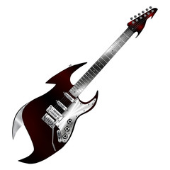raster version hard rock guitar