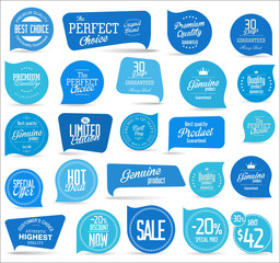 Modern badges collection