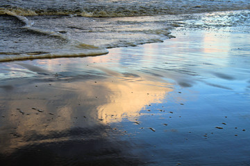 sea water shore beach Usedom Germany baltic wave weather