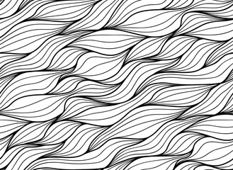 Obraz premium floral background of drawn lines