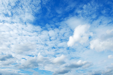 blue sky and clouds background