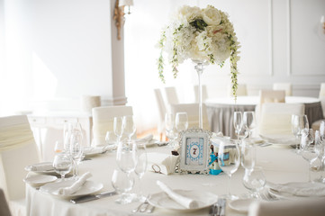 White Festive Table