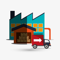 Delivery icon design 