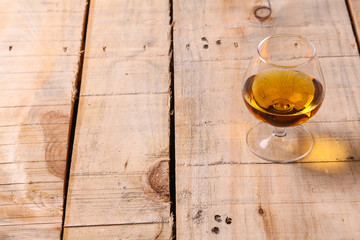 Brandy in a glass