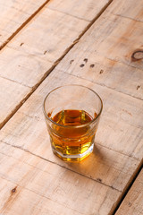 Whiskey in a glass