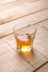 Whiskey in a glass