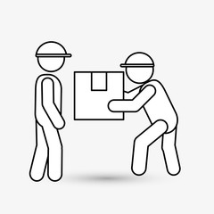 Delivery icon design 