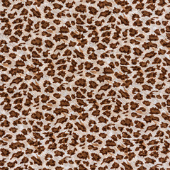 texture of print fabric striped leopard