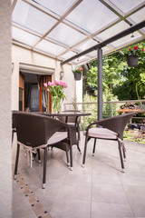 Chairs and table