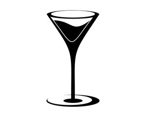 Cocktail glass