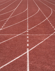 Fototapeta premium Running track texture