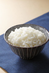 Japanese rice　炊きたてのご飯
