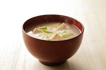 豆腐のみそ汁　Japanese Miso soup