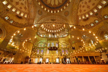 Fototapeta na wymiar Blaue Moschee Türkei Istanbul 1