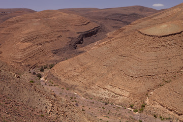 Atlas Mountains large Col du Tichka, Morocco