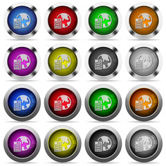 Web hosting button set