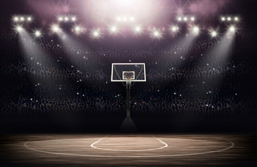 Obraz premium Basketball arena