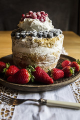 Torta frutti di bosco