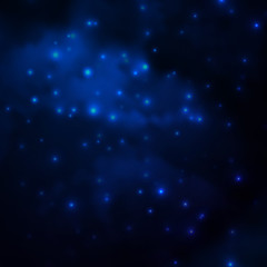 Obraz premium Abstrakcyjne tło to przestrzeń z gwiazdami