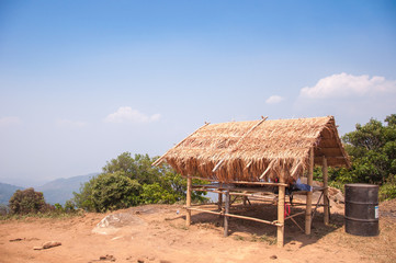 Hut on the mountain