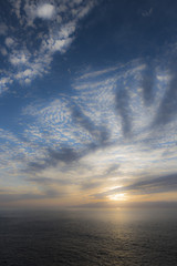 Закат на Атлантическом океане