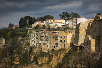 Fototapeta na wymiar Antico borgo della maremma in Toscana