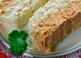 Codfish and Salmon Terrine