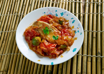 Basque  Roast Chicken