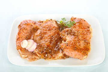 Marinierter Schweinesteak