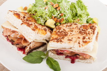 gourmet sandwich