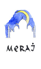 Islamic religious holiday. Abstract for 