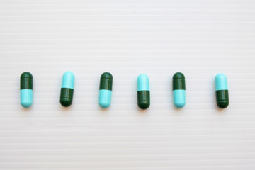 Green Blue capsules