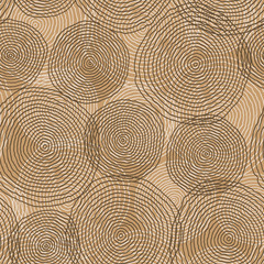 Decorative spiral pattern.