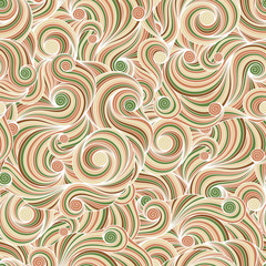 Doodle seamless background. Hand drawing doodle.