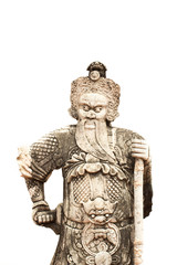 Fototapeta na wymiar The ancient Chinese warrior statues.