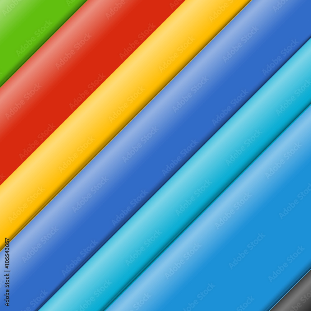 Aufkleber Abstract background of color paper sheets. Template for a text
