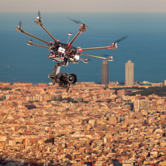 Octocopter, copter, drone