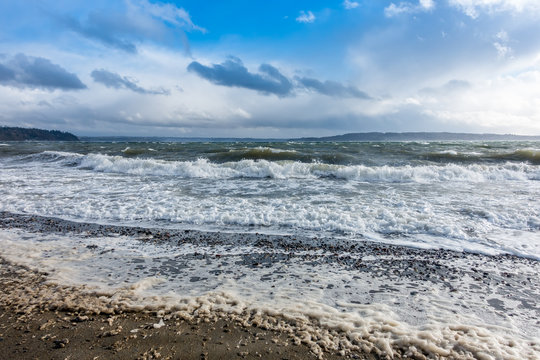 Windy Puget Sound