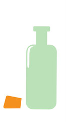 leere Flasche Vektor