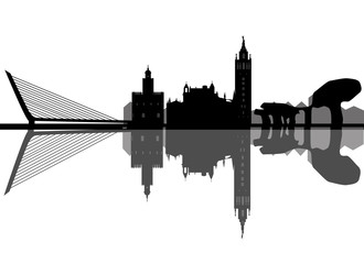 Fototapeta premium skyline of the city of Seville in Spain