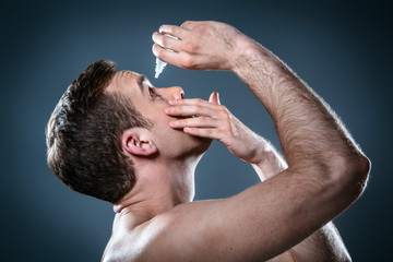 Nice concept for male beauty