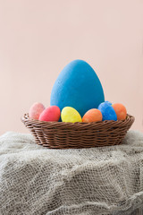 Easter eggs background
