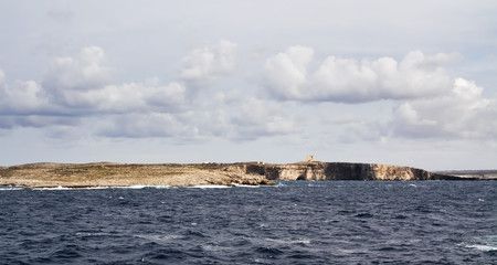Malta Landscape view from sea side